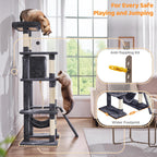 Sturdy Cat Tower for Heavy Cats, Indoor
