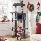 Sturdy Cat Tower for Heavy Cats, Indoor